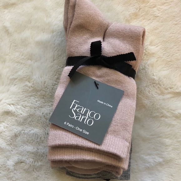 ❌SOLD❌ Franco Sarto & Cotton Blend Sock Packs - Picture 2 of 7